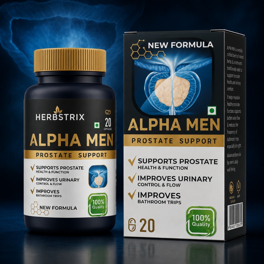 Alpha Man Capsules & Box